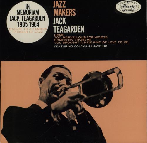 Jack Teagarden Jazz Makers EP 7" vinyl single (7 inch record / 45) UK JTG07JA762860