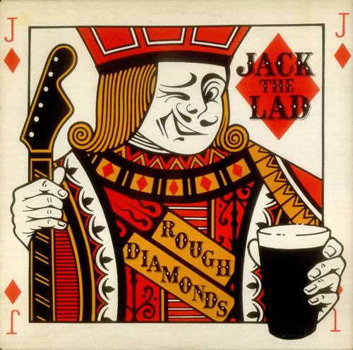 Jack The Lad Rough Diamonds vinyl LP album (LP record) UK JTALPRO544017