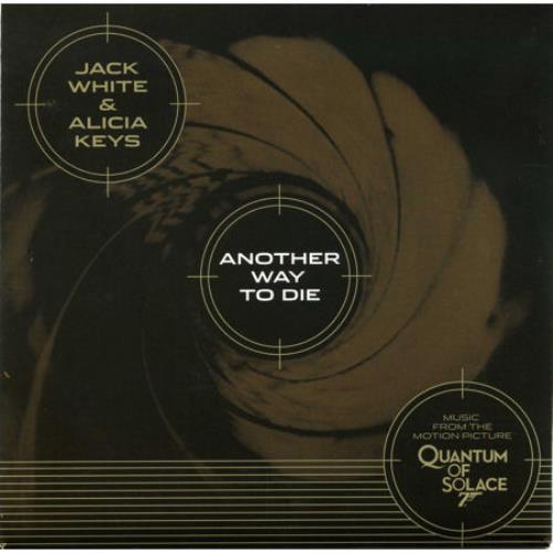 Jack White Another Way To Die - Gold Vinyl 7" vinyl single (7 inch record / 45) UK ITE07AN446985