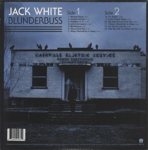 Jack White Blunderbuss - Sealed vinyl LP album (LP record) US ITELPBL868921