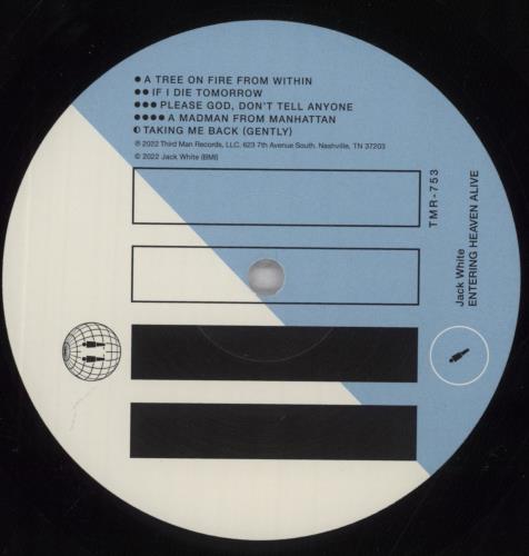 Jack White Entering Heaven Alive - Shrink vinyl LP album (LP record) UK ITELPEN838091