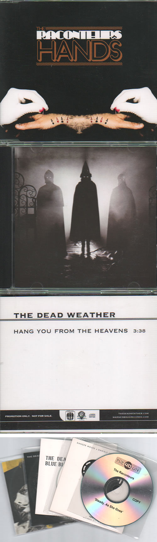 Jack White Quantity of Ten CD Singles & Promos CD album (CDLP) UK ITECDQU635905