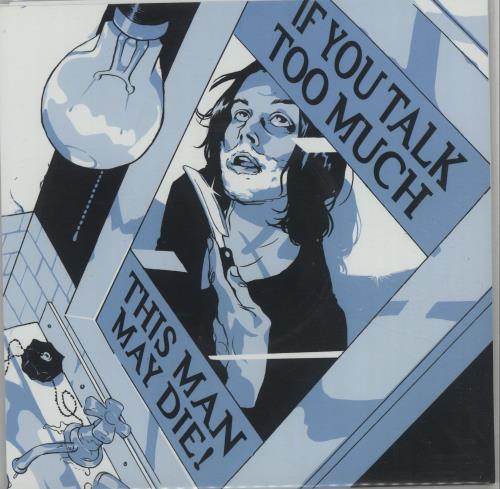 Jack White Sixteen Saltines - Comic Book Style Artwork 7" vinyl single (7 inch record / 45) US ITE07SI660399