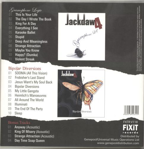 Jackdaw4 Retrospectacles 2-LP vinyl record set (Double LP Album) UK QKC2LRE702383
