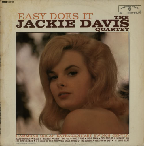 Jackie Davis Easy Does It - Test Pressing vinyl LP album (LP record) UK KXDLPEA601166