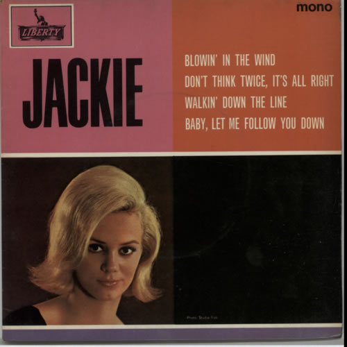 Jackie DeShannon Jackie EP 7" vinyl single (7 inch record / 45) UK JCK07JA612380