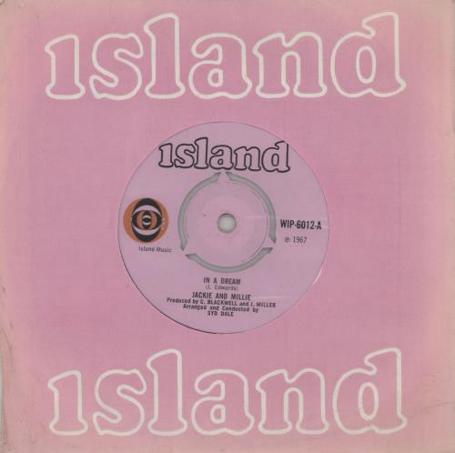 Jackie Edwards In A Dream 7" vinyl single (7 inch record / 45) UK JK407IN446389