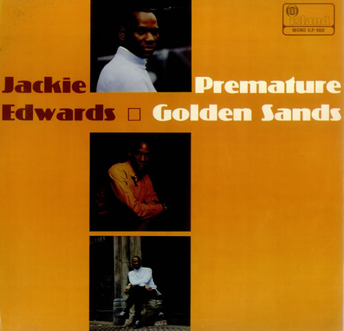Jackie Edwards Premature Golden Sands - 1st vinyl LP album (LP record) UK JK4LPPR451043