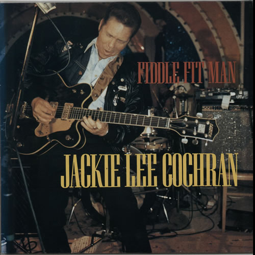 Jackie Lee Cochran Fiddle Fit Man vinyl LP album (LP record) UK J~CLPFI625939