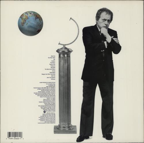 Jackie Mason The World According To Me! vinyl LP album (LP record) US 5JMLPTH751706
