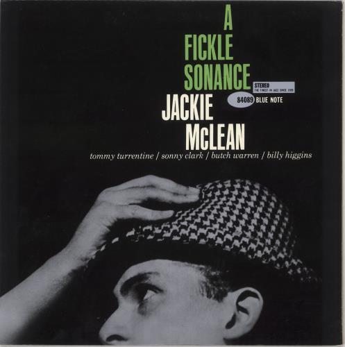 Jackie McLean A Fickle Sonance vinyl LP album (LP record) Japanese JM7LPAF733907