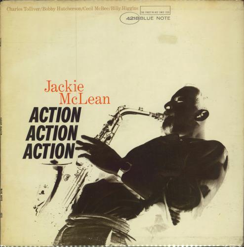 Jackie McLean Action - 1st vinyl LP album (LP record) US JM7LPAC781668