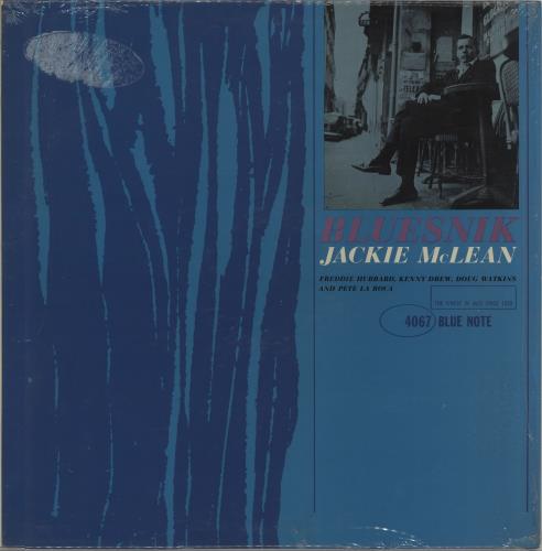 Jackie McLean Bluesnik vinyl LP album (LP record) US JM7LPBL660014