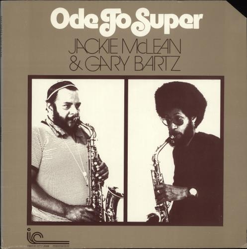 Jackie McLean Ode To Super vinyl LP album (LP record) US JM7LPOD704838