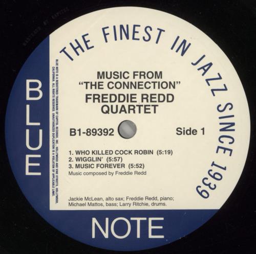Jackie McLean The Music From The Connection - 180gm - EX vinyl LP album (LP record) US JM7LPTH869844