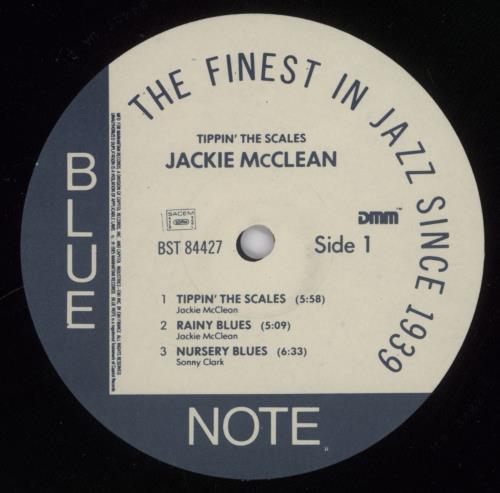 Jackie McLean Tippin' The Scales vinyl LP album (LP record) French JM7LPTI703030