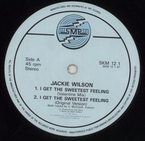 Jackie Wilson I Get The Sweetest Feeling 12" vinyl single (12 inch record / Maxi-single) UK JAC12IG144882