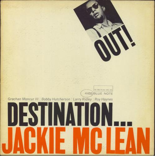 Jackie McLean Destination... Out - 1st - NY vinyl LP album (LP record) US JM7LPDE728630