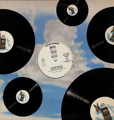 Jackson Browne Hold On, Hold Out 12" vinyl single (12 inch record / Maxi-single) US JKB12HO104152