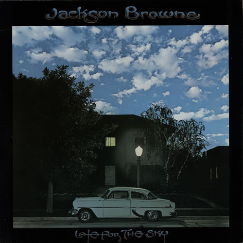 Jackson Browne Late For The Sky vinyl LP album (LP record) US JKBLPLA586178
