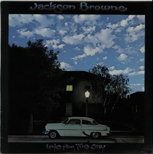Jackson Browne Late For The Sky vinyl LP album (LP record) Australian JKBLPLA654677