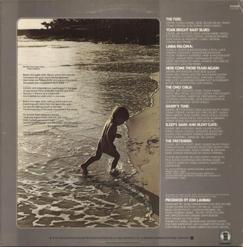 Jackson Browne The Pretender + Inner vinyl LP album (LP record) UK JKBLPTH498068