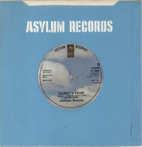 Jackson Browne The Pretender 7" vinyl single (7 inch record / 45) UK JKB07TH821422