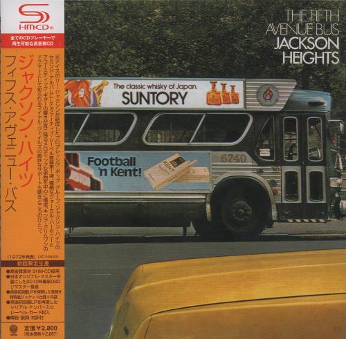 Jackson Heights The Fifth Avenue Bus / Ragamuffins Fool / Bump 'n' Grind SHM CD Japanese JKHHMTH662244