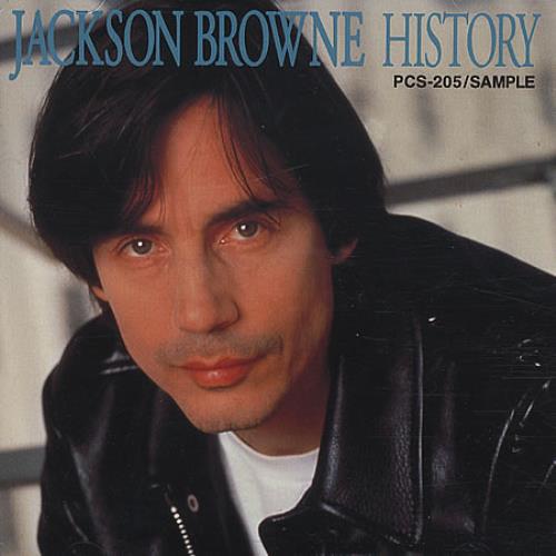 Jackson Browne History Japanese Promo CD album (CDLP) (103166)