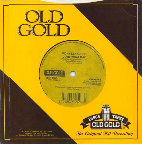 Jacky White Horses / Come What May 7" vinyl single (7 inch record / 45) UK J8807WH797429