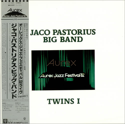 Jaco Pastorius Aurex Jazz Festival '82 - Twins I + obi vinyl LP album (LP record) Japanese PSOLPAU488632