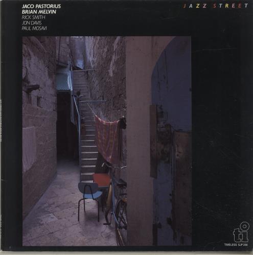 Jaco Pastorius Jazz Street vinyl LP album (LP record) Dutch PSOLPJA700260
