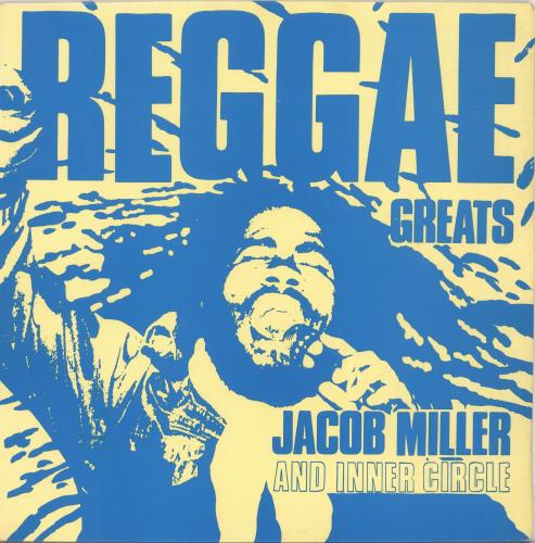 Jacob Miller Reggae Greats vinyl LP album (LP record) US J17LPRE689759