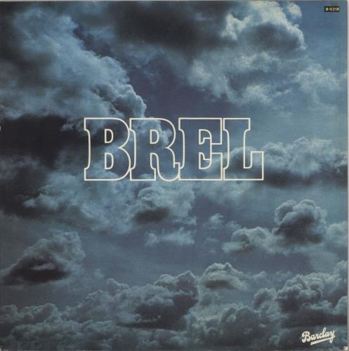Jacques Brel Brel vinyl LP album (LP record) Greek JQBLPBR736352