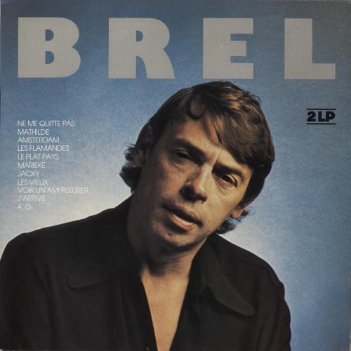 Jacques Brel Brel vinyl LP album (LP record) French JQBLPBR882558