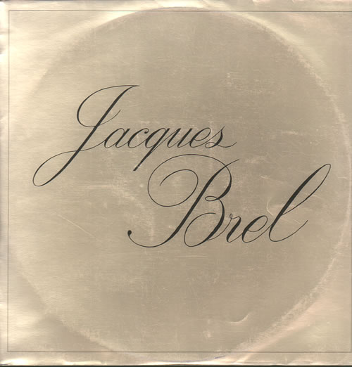 Jacques Brel Jacques Brel vinyl LP album (LP record) Belgian JQBLPJA635037