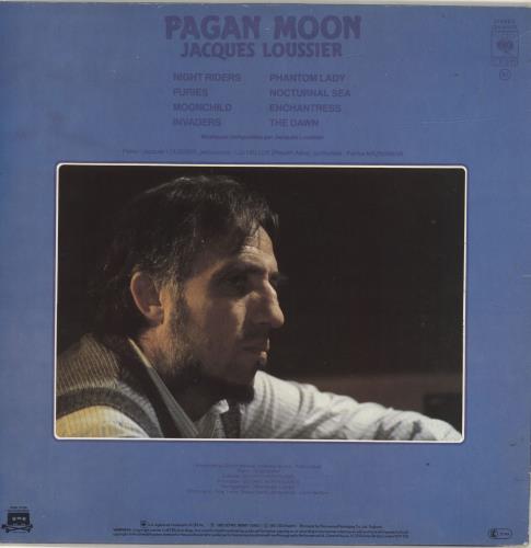 Jacques Loussier Pagan Moon vinyl LP album (LP record) UK JCQLPPA547596