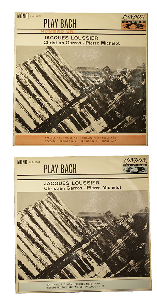 Jacques Loussier Play Bach - Set Of Four 4-LP vinyl album record set UK JCQ4LPL553955