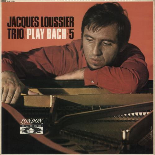 Jacques Loussier Play Bach 5 vinyl LP album (LP record) UK JCQLPPL737409