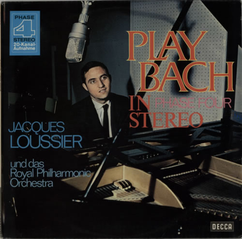 Jacques Loussier Play Bach vinyl LP album (LP record) German JCQLPPL609590