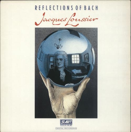 Jacques Loussier Reflections Of Bach vinyl LP album (LP record) UK JCQLPRE723350
