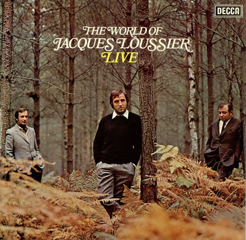 Jacques Loussier The World Of Jacques Loussier Live vinyl LP album (LP record) UK JCQLPTH470924