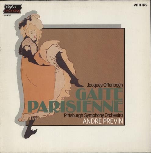 Jacques Offenbach Offenbach: Gat Parisienne vinyl LP album (LP record) Dutch J4GLPOF874955