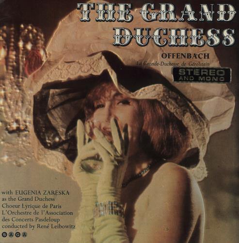 Jacques Offenbach Offenbach: The Grand Duchess vinyl LP album (LP record) UK J4GLPOF856449