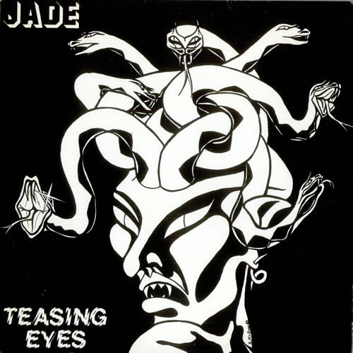 Jade (Metal Band) Teasing Eyes vinyl LP album (LP record) US J4WLPTE527917