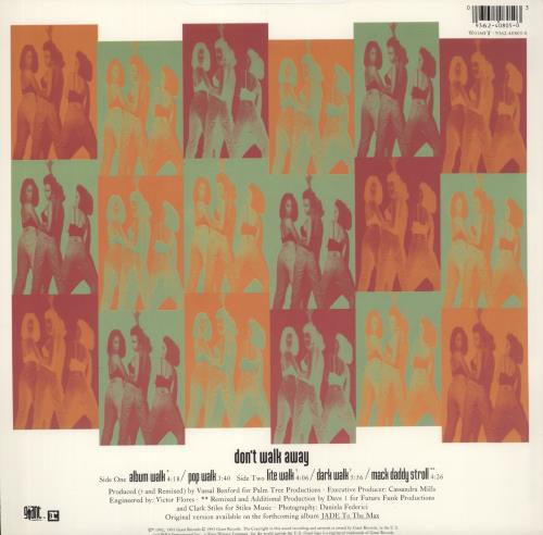 Jade Don't Walk Away 12" vinyl single (12 inch record / Maxi-single) UK K1F12DO868628