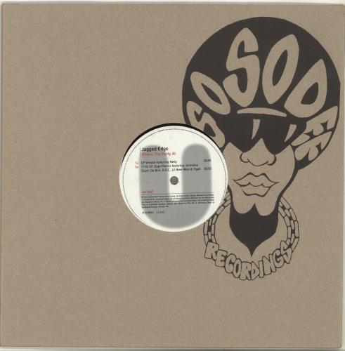 Jagged Edge (Dance) Where's The Party At 12" vinyl single (12 inch record / Maxi-single) UK QZG12WH703410