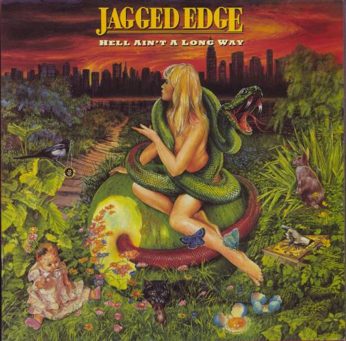 Jagged Edge (Rock) Hell Ain't A Long Way 12" vinyl single (12 inch record / Maxi-single) UK JGG12HE399029