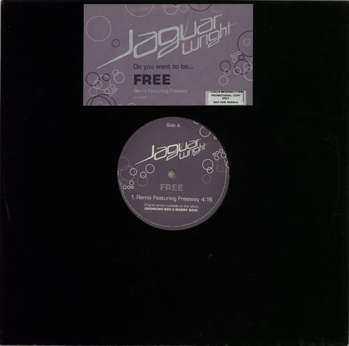 Jaguar Wright Free 12" vinyl single (12 inch record / Maxi-single) UK K3G12FR621497