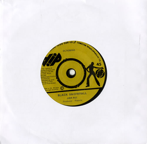 Jah Lloyd Black Snowfall 7" vinyl single (7 inch record / 45) UK JQL07BL561380